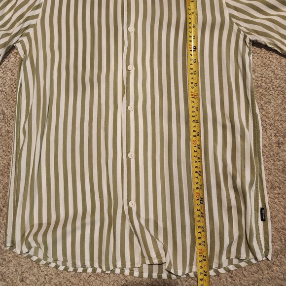 Only & Sons short sleeve summer shirt green stripes - Picture 6 of 6